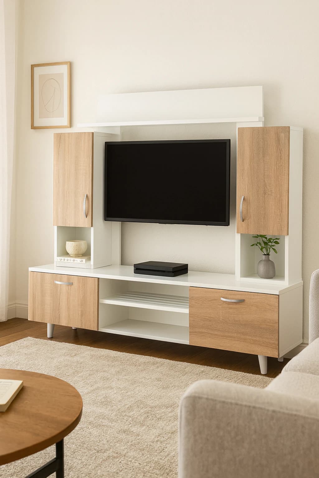 Table téléviseur unité MFC1013+MFC37 170X30X45 cm TVBB010