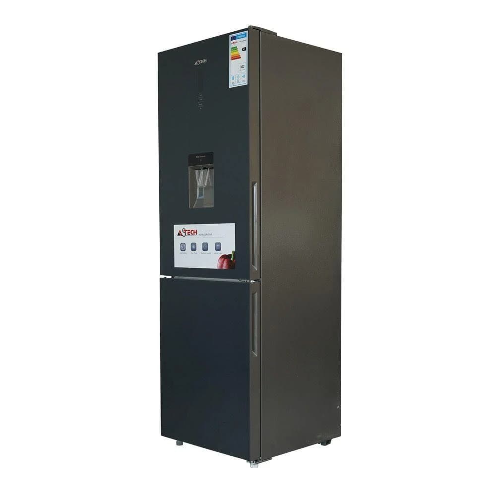 Réfrigérateur Astech combiné 3tiroirs 322litres miroir avec fontaine FC379VEROG
