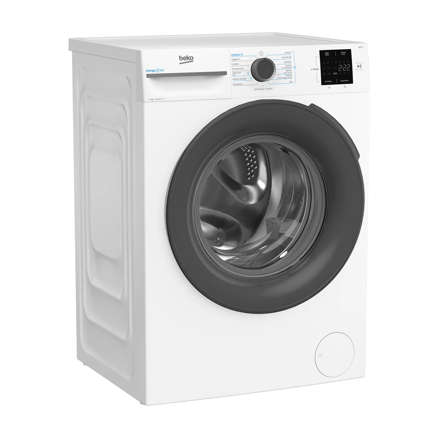 Machine à laver Beko 9kg 1200TOUR/MIN blanc BMWH3941A