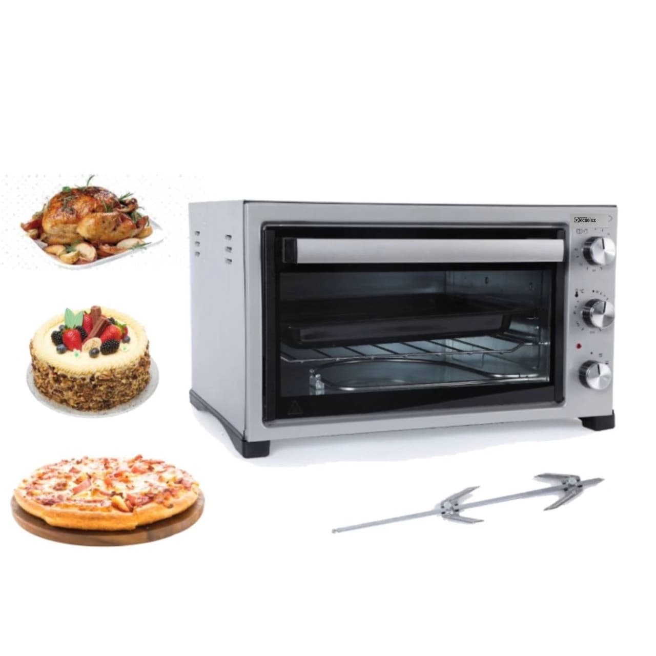 Mini four Tecnolux 40litres électrique inox F040TEC