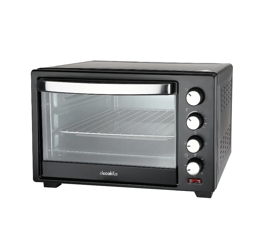 Mini four Decakila 38litres électrique avec grille noir KEEV010B