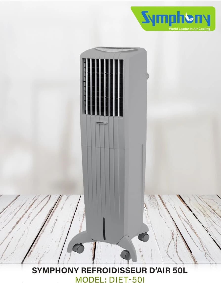 Ventilateur symphony à eau humidicateur diet 50 i 50litres